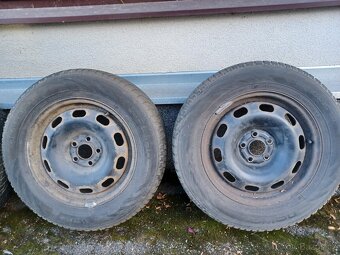 Zimní kola koncern - 5x100 r15, ET 38 + gumy 195/65R15 91T - 2