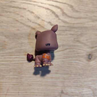 LPS littlest petshop nosorožec z třpytky - 2