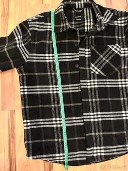 Flanelová zimní košile Pull & Bear vel. EU XL - 2