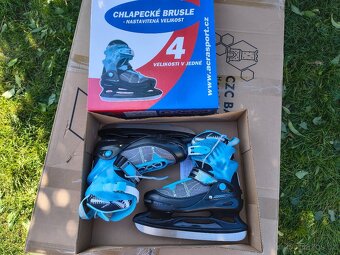 Dětské nastavovací brusle chlapecké vel.38 - 41 - 2