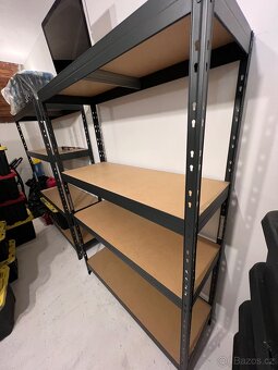 Kovový Nový Dva Regály KAISERTHAL Heavy Duty Racks $$$$$$$ - 2