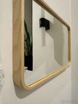 IKEA DŘEVĚNÉ ZRCADLO - 2
