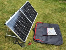 Solární panely vč. regulátoru - kufr o výkonu 100W - 2