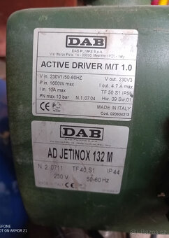Čerpadlo DAB AD Jetinox 132 M s řídicí jednotkou - 2