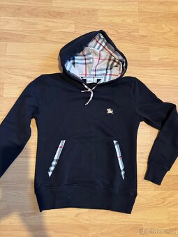 Dámská černa mikina BURBERRY - 2