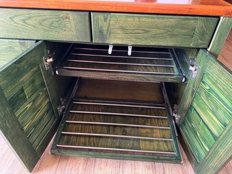 Dřevěný botnik/ komoda / skřínka - 2