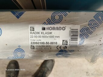 Radiátor Korado 600 x 1000 - 2