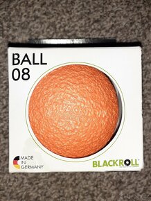 NOVÝ Blackroll Ball 8cm oranžová, masážní míček - 2