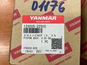 Nové výbrusové písty motor Yanmar 3TNV88 - 2