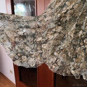 Krajková dlouhá sukně, vel. 46. - 2