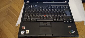 IBM T60p type 2008 celkem zachovalý, Intel Core 2, 1GB RAM - 2