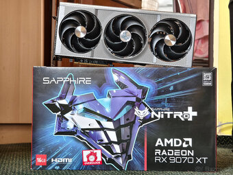 Sapphire Nitro+ RX 9070 XT 16 GB | ZÁRUKA ✅ | ORIG. BALENÍ ✅ - 2