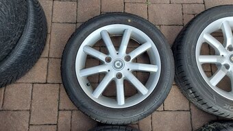 ALU letní SMART, 4ks, pneu 2x 145/65/15 a 2x 175/55/15 - 2