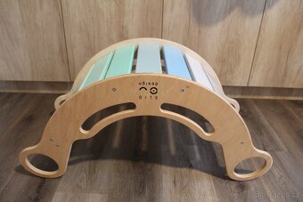 Dětská Montessori houpačka 5v1 elisdesign vč. potahu - 2