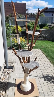 Kocici strom - škrabadlo pro kocky - 2