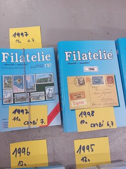 Časopis FILATELIE ročníky 1980 až 2001 - 2