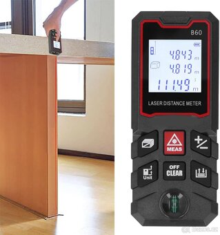 Laserový dálkoměr B60, digitální laserový dálkoměr, intelige - 2