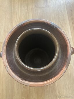 Kamenný džbánek / zelák cca 25l - 2