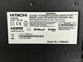 Televize Toshiba - malá 24 palců, plně funkční - 2