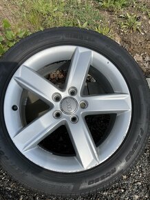 ☀️Alu sada AUDI 17" pneu Pirelli 225/50/17, DOT12 - 2