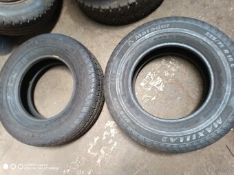 Pneumatiky 225/75 R16c Matador Maxilla 2 vzorek 9mm - 2