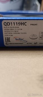 Brzdové kotouče Quaro QD1119HC - 2