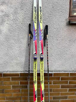 Běžky Fischer 187 cm + hůlky 140 cm - 2