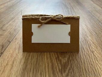 Svatební jmenovky na stůl - 2