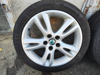16"letní alu sada Atria 5x100 origo Škoda Fabia 2 Roomster - 2