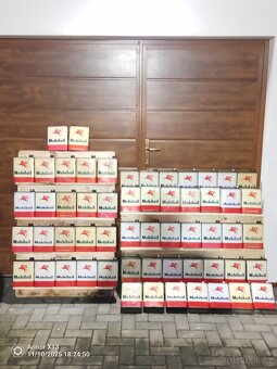 stará plechovka Mobiloil Paegas 2l - 2