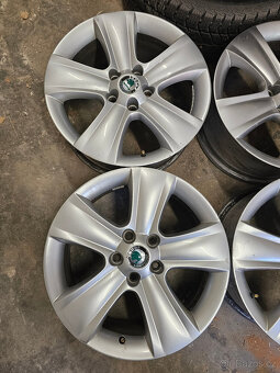 originální alu Škoda 5x112, r17 - 2