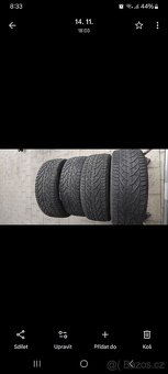 Prodám 4x zimní  225/45 17 ,Sebring - 2