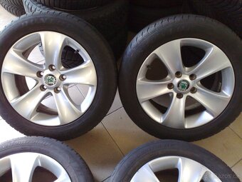 alu kola skoda 5x112 r16 original skoda 205/55/16 - 2