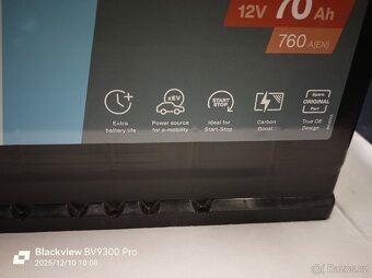 Autobaterie Exide EFB EL700 70AH - 2