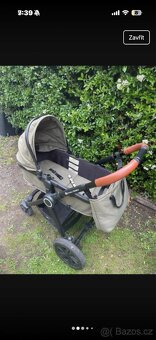 Zelený kočárek Petite&Mars - 2