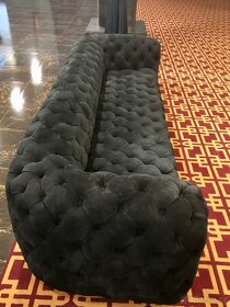 Luxusní VIP sametová sedačka - 2