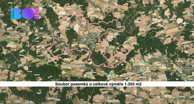 Prodej zemědělské půdy, 17061 m², Žebráky, Stříbro, Svojšín  - 2
