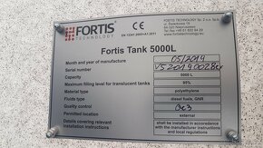 Nádrž na naftu FORTIS 5000 L - 2