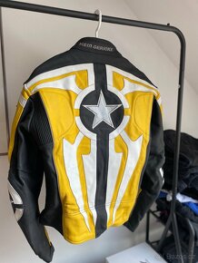 Kožená bunda a kalhoty na motorku Hein Gericke (velikost S) - 2