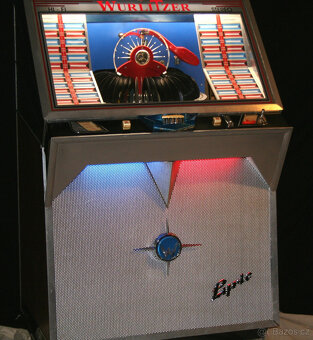 Fantastická stará hudební skříňka Wurlitzer Lyric M Jukebox - 2