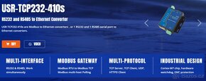 USR-TCP232-410s převodník RS232,485 to Ethernet - 2