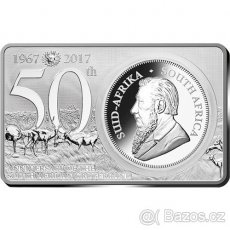 Stříbrná sada 3oz 50 výročí Krugerrand 2017 - 2