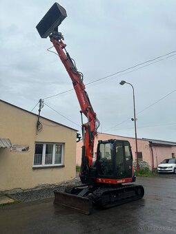 Pásový bagr KUBOTA KX080-4&,8835kg,3-lamané rameno - 2