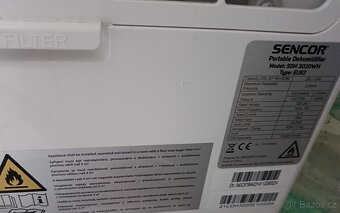 Vysoušeč Sencor GVS 158TWHC3-S 30l/24h - 2