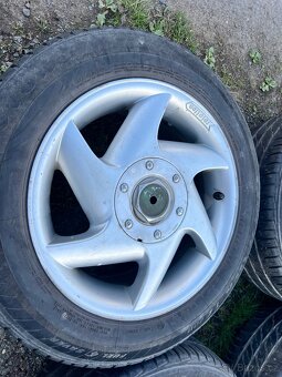 Alu disky 4x100 r15 aluett kompletní sada - 2