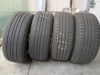 Prodám ALU kola 17 + pneu 205/50R17 93W - 2