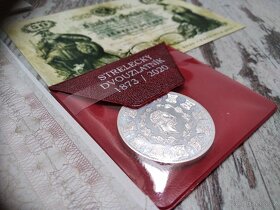 Investiční mince, František Josef, novorazba , strelecky dvo - 2