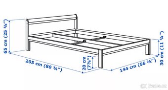 Ikea postel Neiden - 2