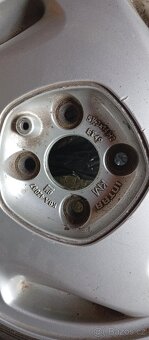 5 ks ORIGO LITÝCH KOL 4x100R14 z OPEL+185/60letní pneu R14 - 2