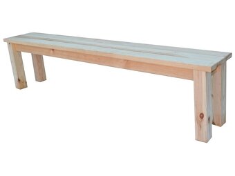 Nová zahradní lavice / zahradní lavička z masivu - 2